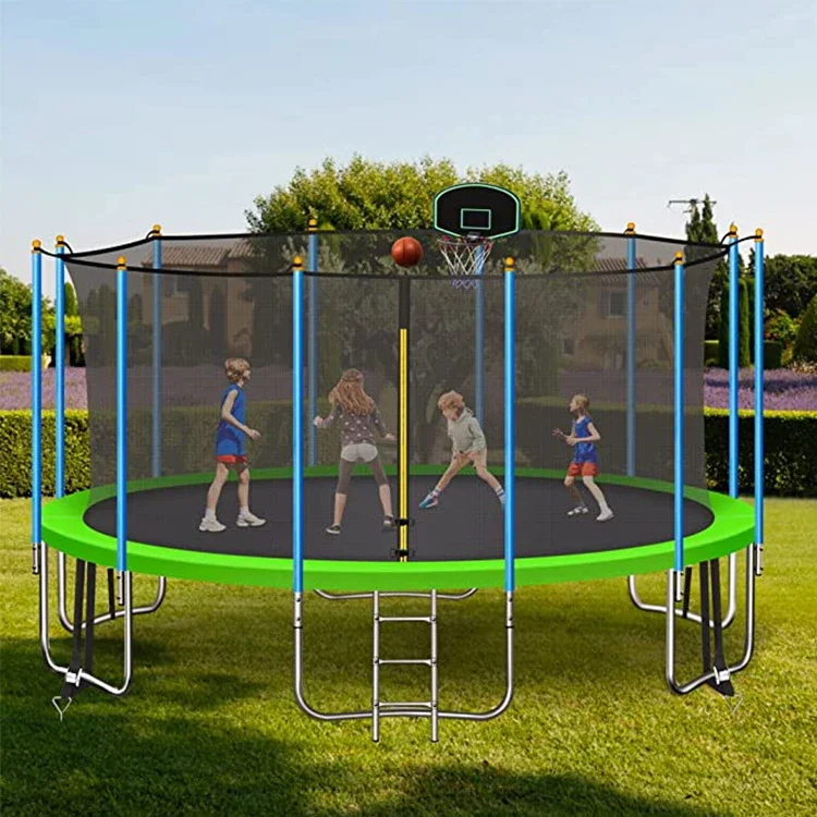 Kids Outdoor Trampoline - # للترامبولين الربيعي الدائري بطول 14