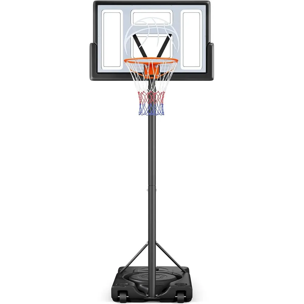 Kids Outdoor Basketball Hoop - نظام سلة محمول قابل للتعديل للاستخدام