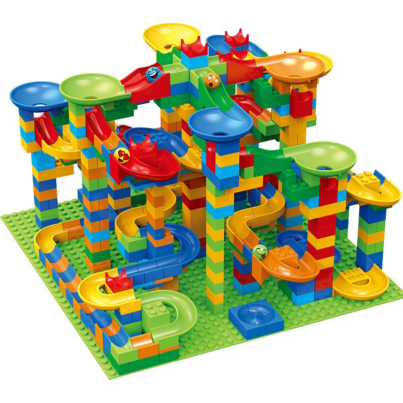 Lego Set Creator - 84-504 قطعة سباق الرخام تشغيل كتل