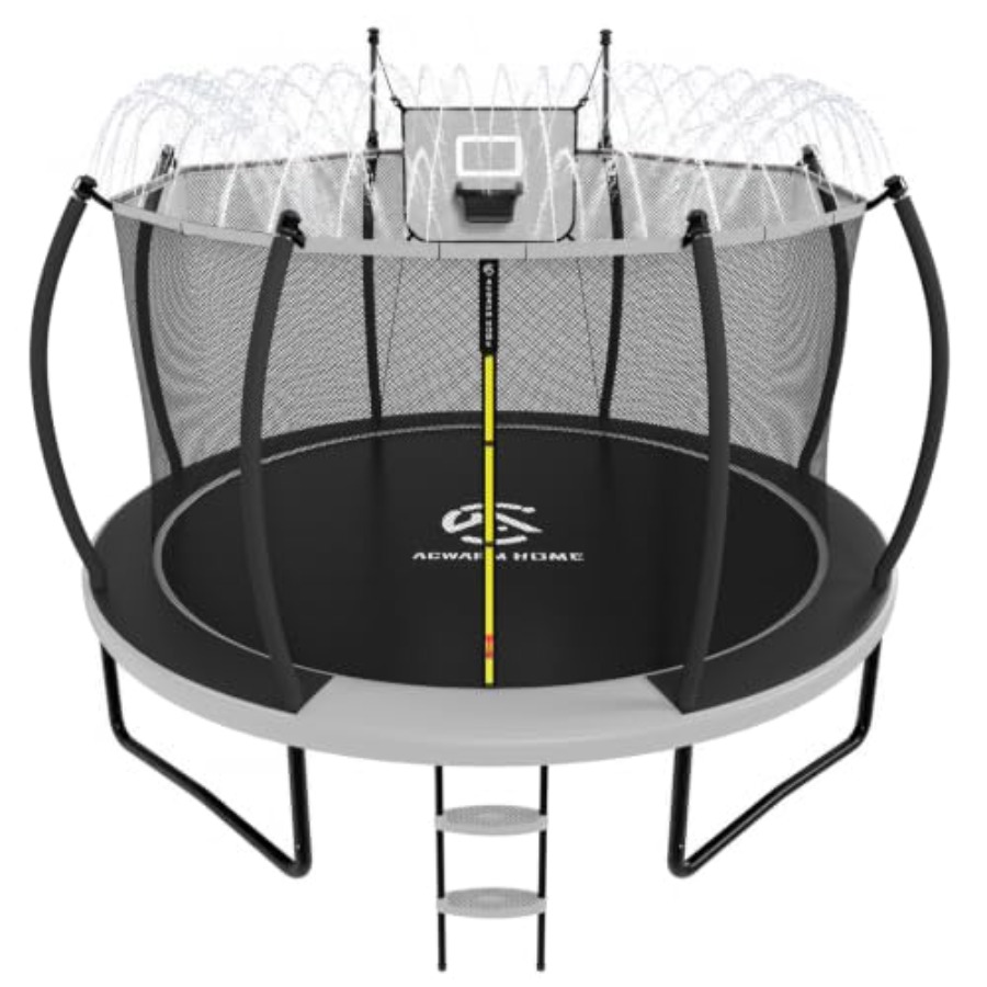 Kids Outdoor Trampoline - ترامبولين خارجي للفناء الخلفي مع إطار