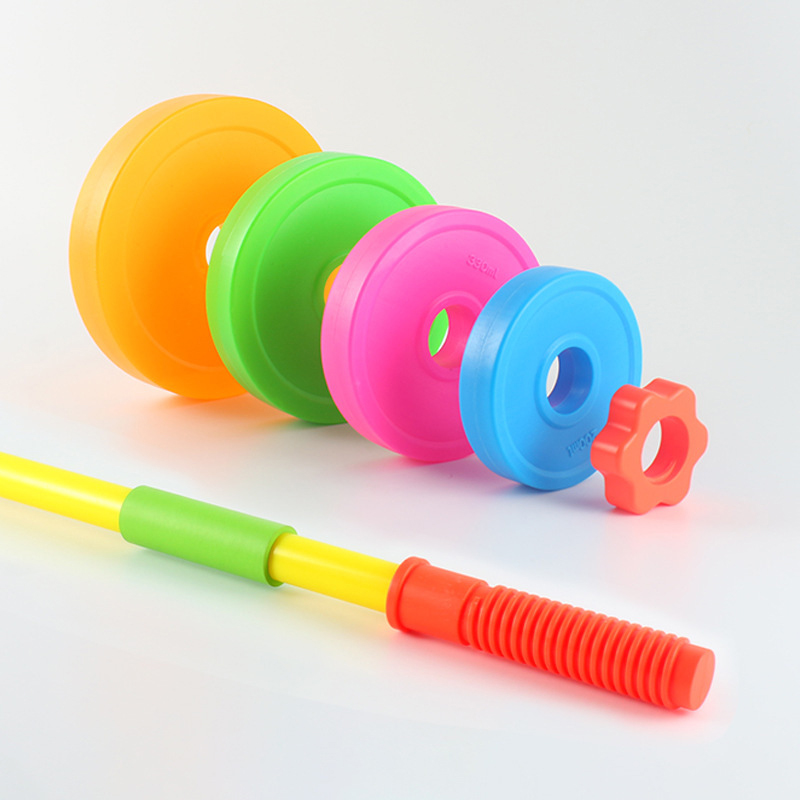 Kids Outdoor Toys B&Q - لعبة دمبل رياضية للأطفال قابلة لتعديل