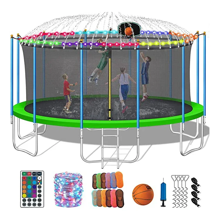 # للترامبولين الربيعي الدائري  - مراجعة Kids Outdoor Trampoline وسعره