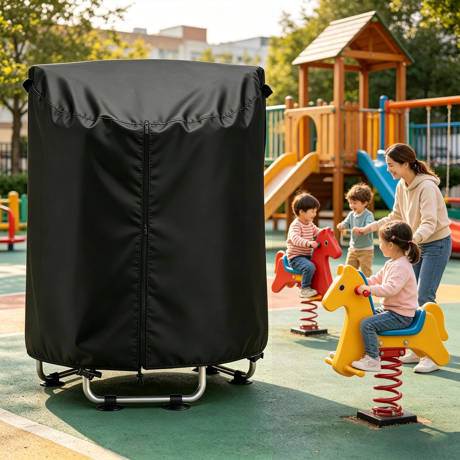 غطاء علوي للترامبولين بعامل حم - مراجعة Kids Outdoor Trampoline وسعره