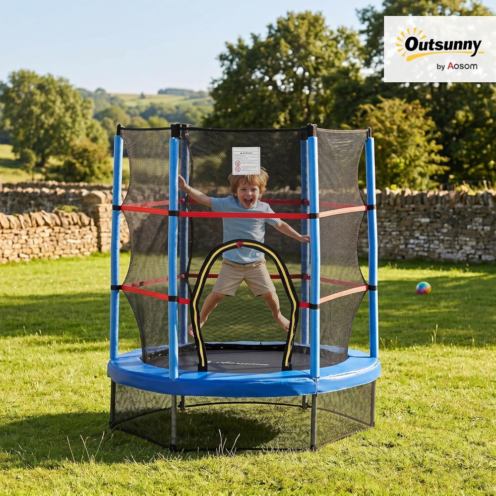 ترامبولين صغير للأطفال من 3-6  - مراجعة Kids Outdoor Trampoline وسعره