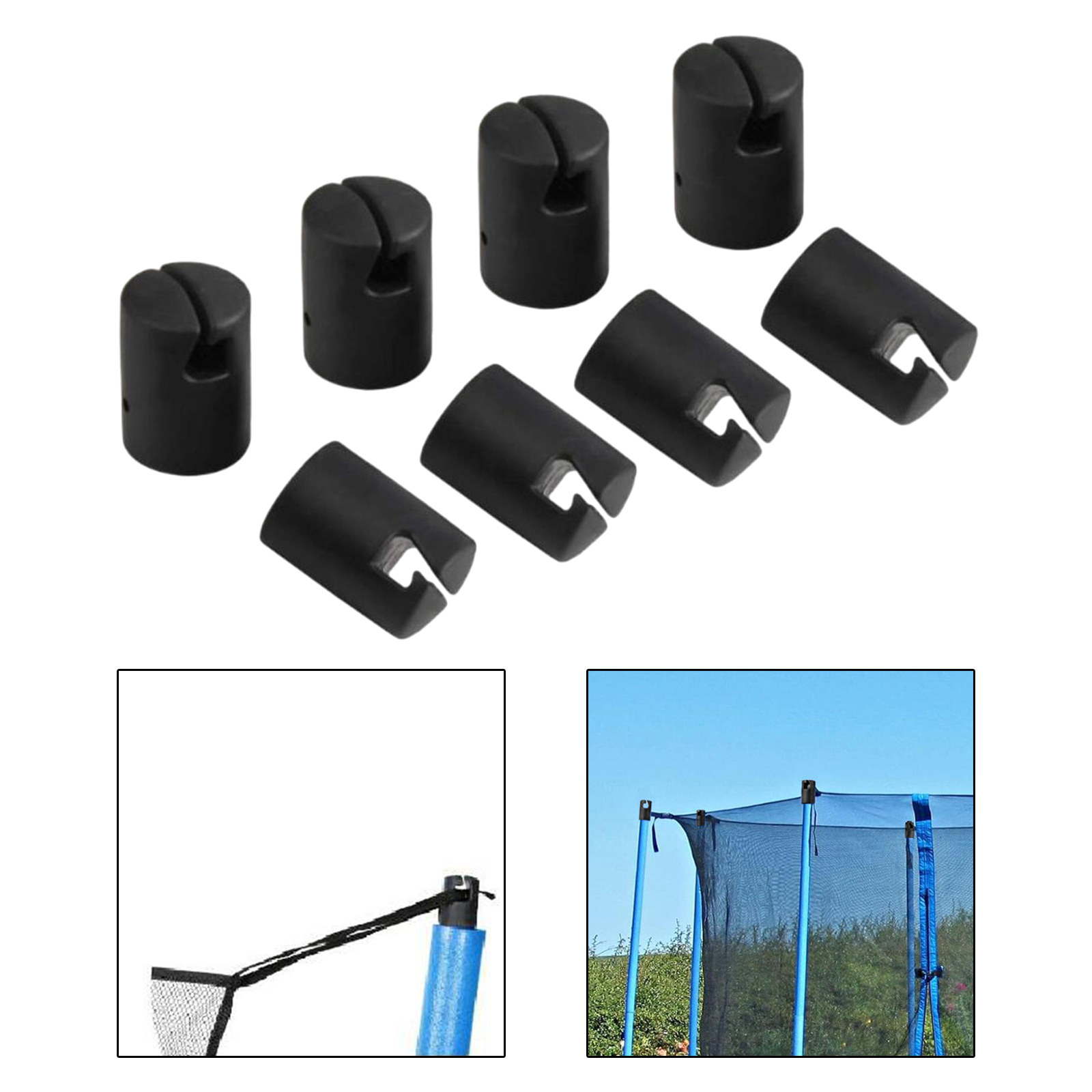 أغطية أعمدة حاوية الترامبولين  - مراجعة Kids Outdoor Trampoline وسعره
