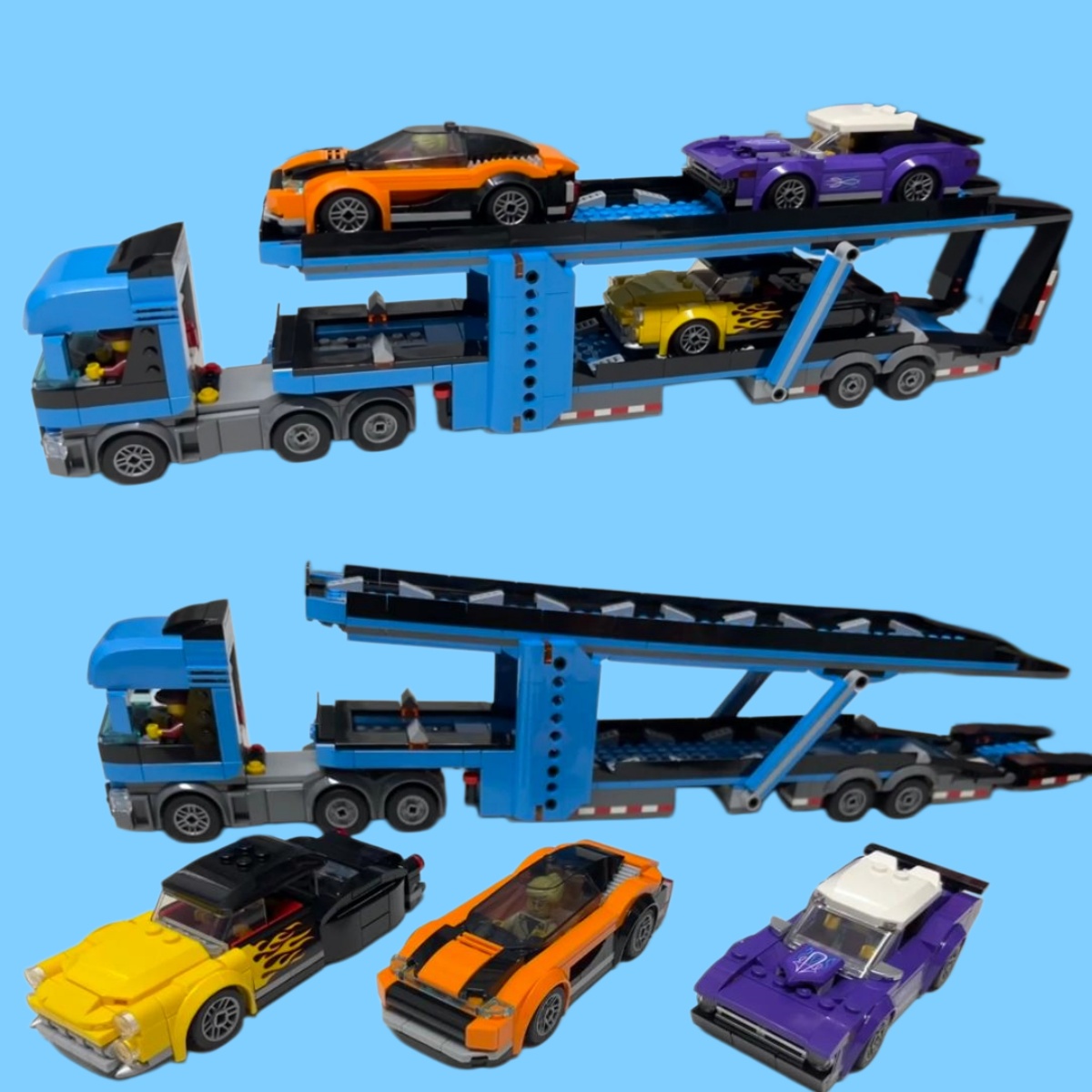 مجموعة مكعبات بناء شاحنة نقل ا - مراجعة Lego Set Creator وسعره