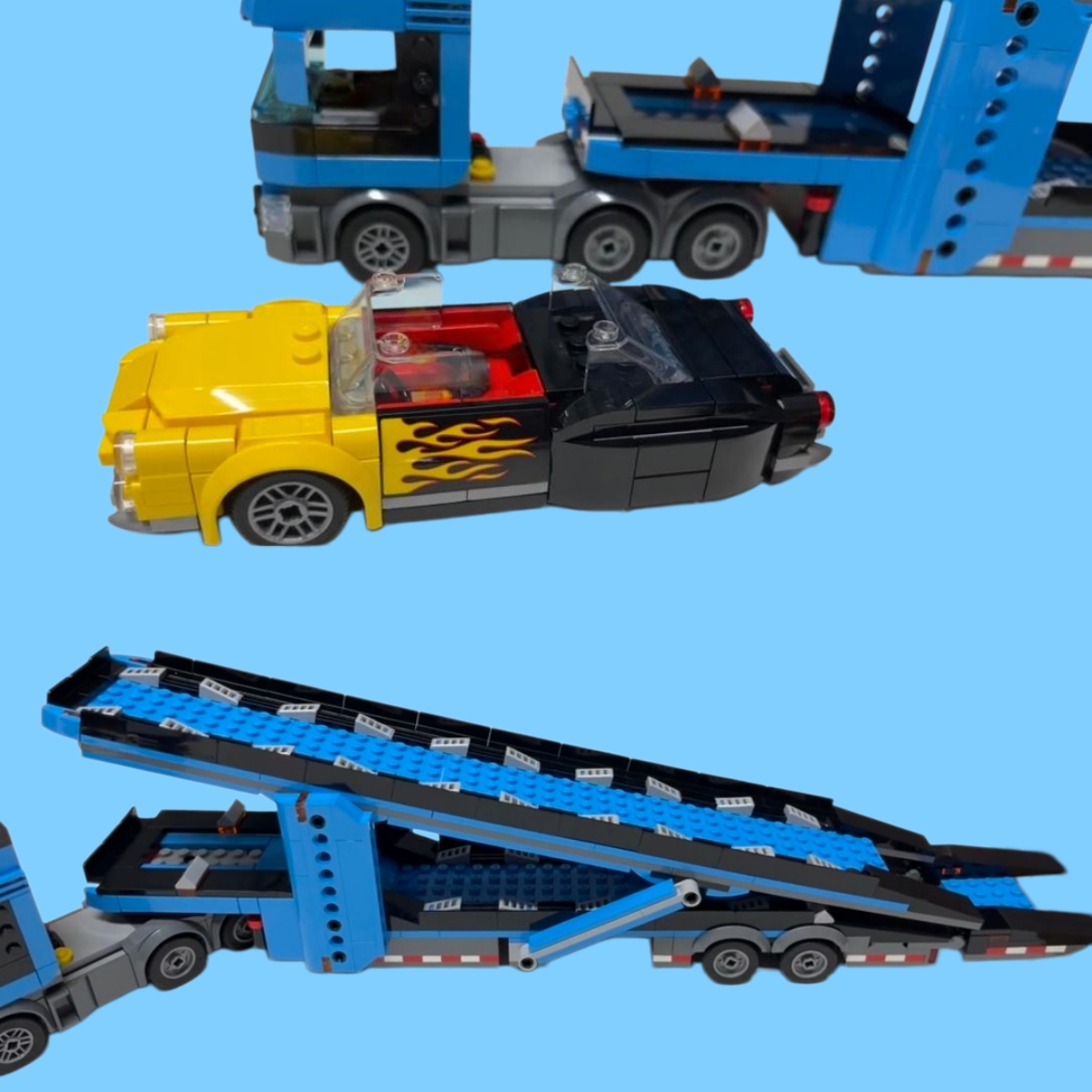 مجموعة مكعبات بناء شاحنة نقل ا - مراجعة Lego Set Creator وسعره