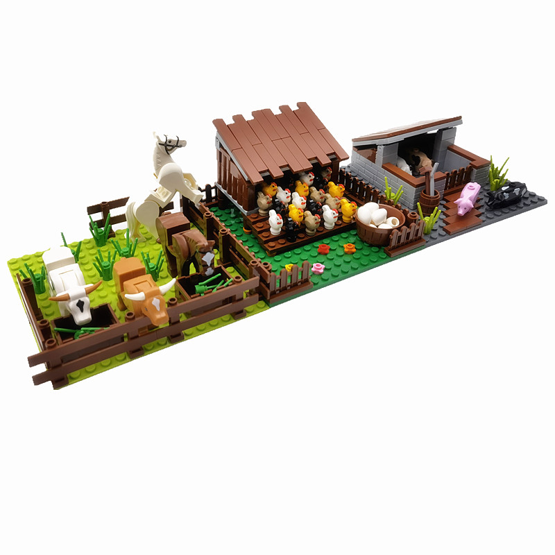 مجموعة أدوات بناء مزرعة المدين - مراجعة Lego Set Creator وسعره