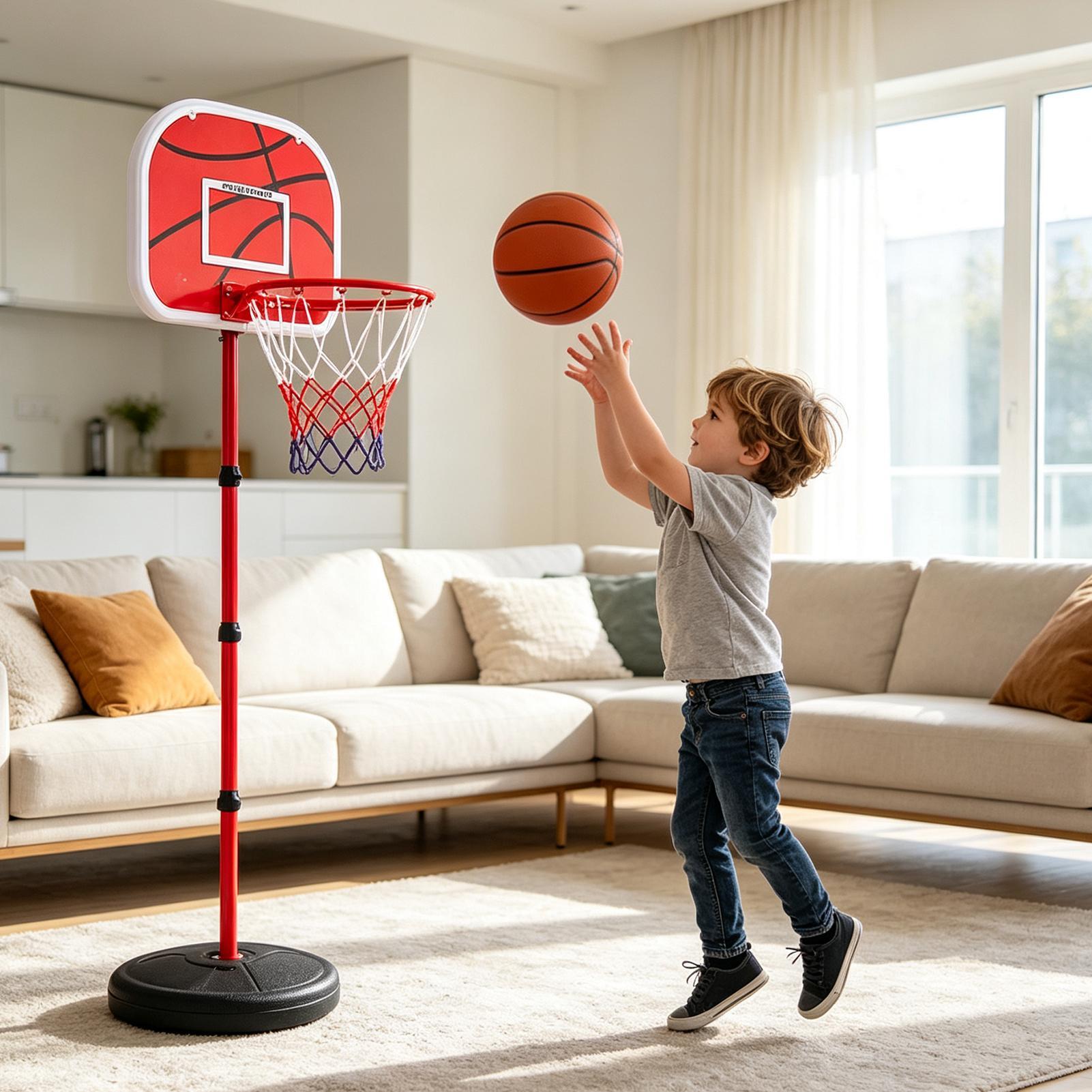 حلقة كرة سلة للأطفال مع حامل و - مراجعة Kids Outdoor Basketball Hoop وسعره