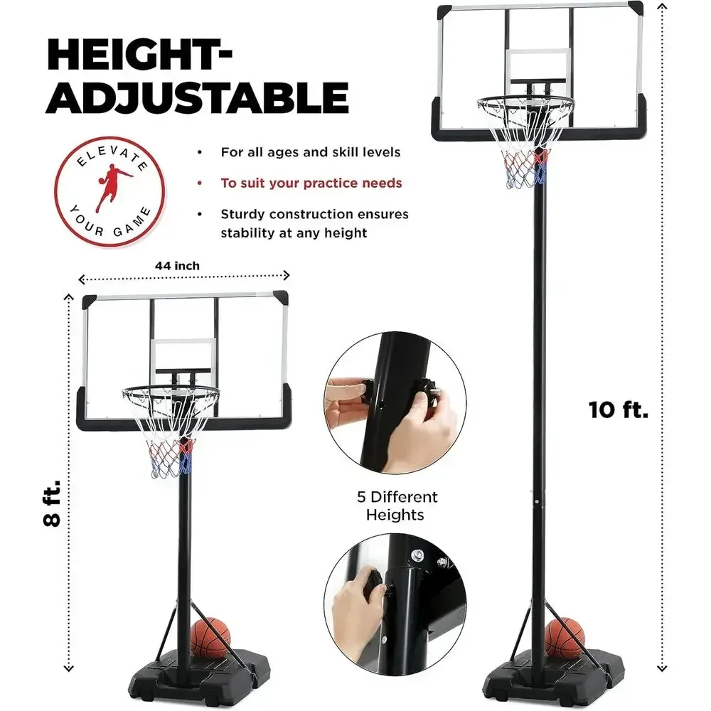 نظام كرة سلة قابل للتعديل مقاس - مراجعة Kids Outdoor Basketball Hoop وسعره