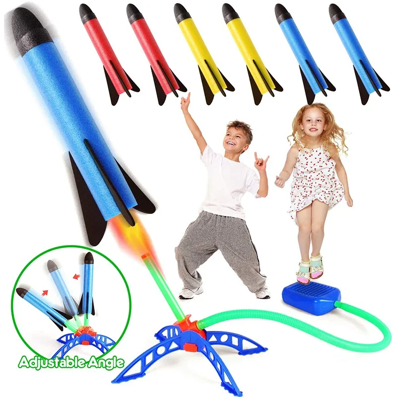 لعبة صاروخ هوائي للأطفال للاست - مراجعة Kids Outdoor Toys B&Q وسعره