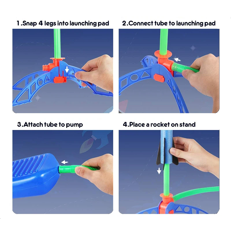 لعبة صاروخ هوائي للأطفال للاست - مراجعة Kids Outdoor Toys B&Q وسعره