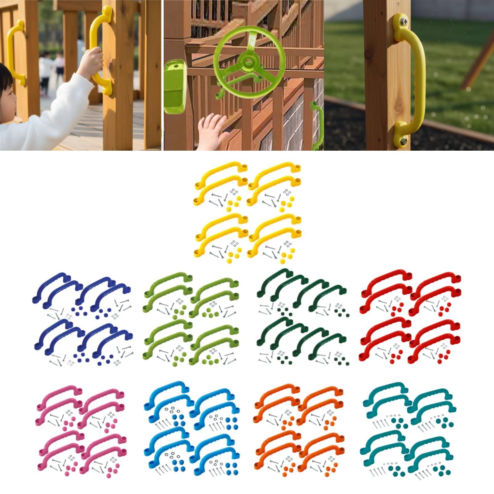 8 قطع مقابض إطار التسلق سهلة ا - مراجعة Kids Outdoor Frame وسعره