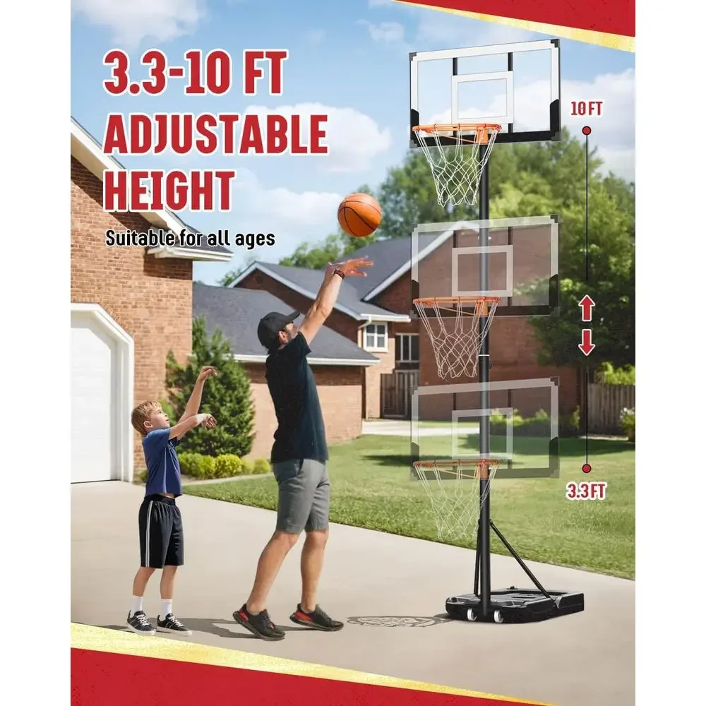 حلبة كرة سلة خارجية قابلة للتع - مراجعة Kids Outdoor Basketball Hoop وسعره
