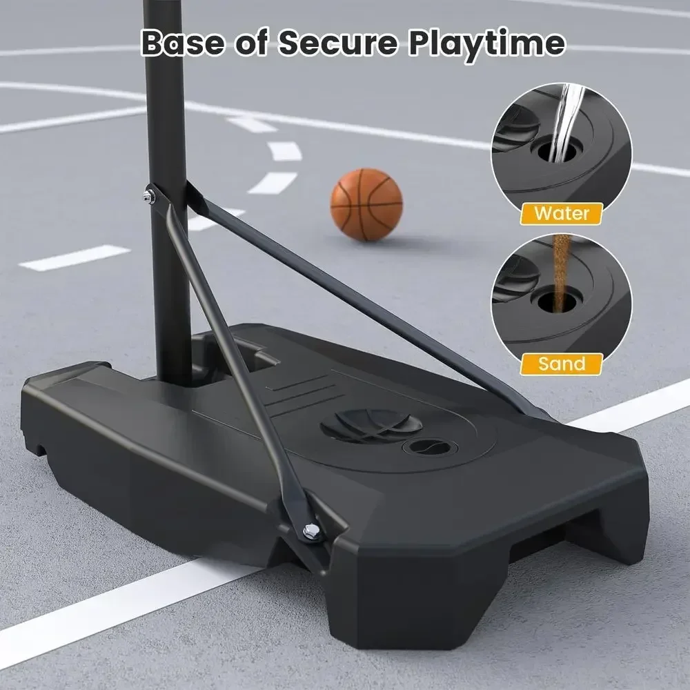 حلبة كرة سلة محمولة للاستخدام  - مراجعة Kids Outdoor Basketball Hoop وسعره